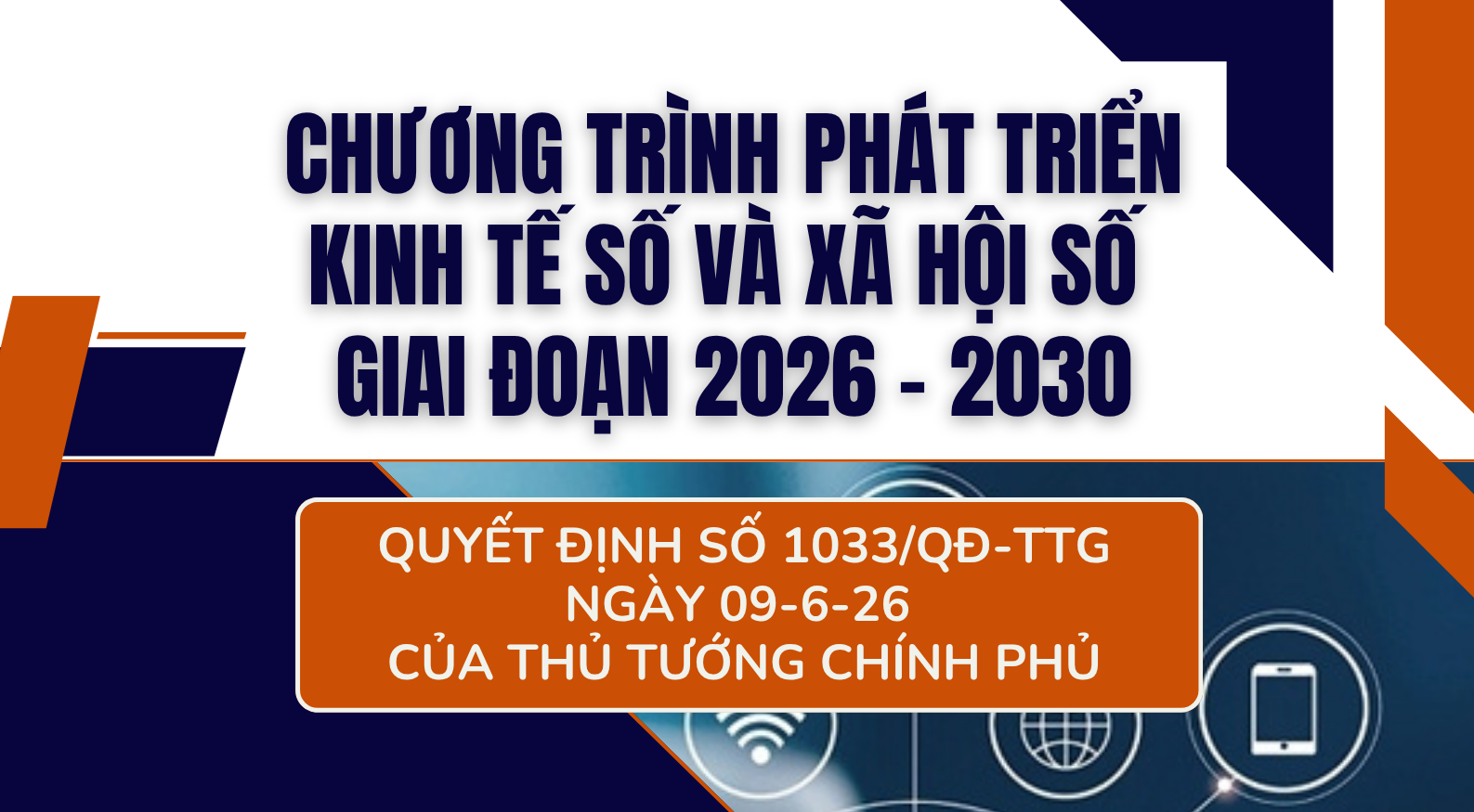 Chương trình phát triển kinh tế số và xã hội số giai đoạn 2026 - 2030