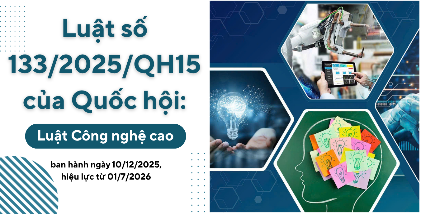 Những điểm mới của Luật số 133/2025/QH5 ngày 10/12/2025 của Quốc hội: Luật Công nghệ cao