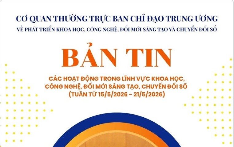 Bản tin Khoa học công nghệ, đổi mới sáng tạo và chuyển đổi số (số 19 năm 2026)