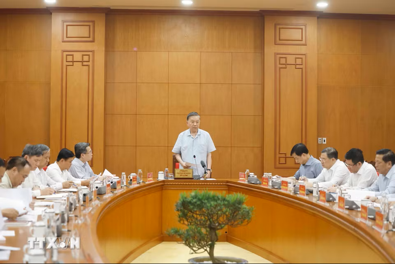 Tổng Bí thư, Chủ tịch nước Tô Lâm: Phát triển công nghiệp vật liệu theo hướng xanh, bền vững, tự chủ