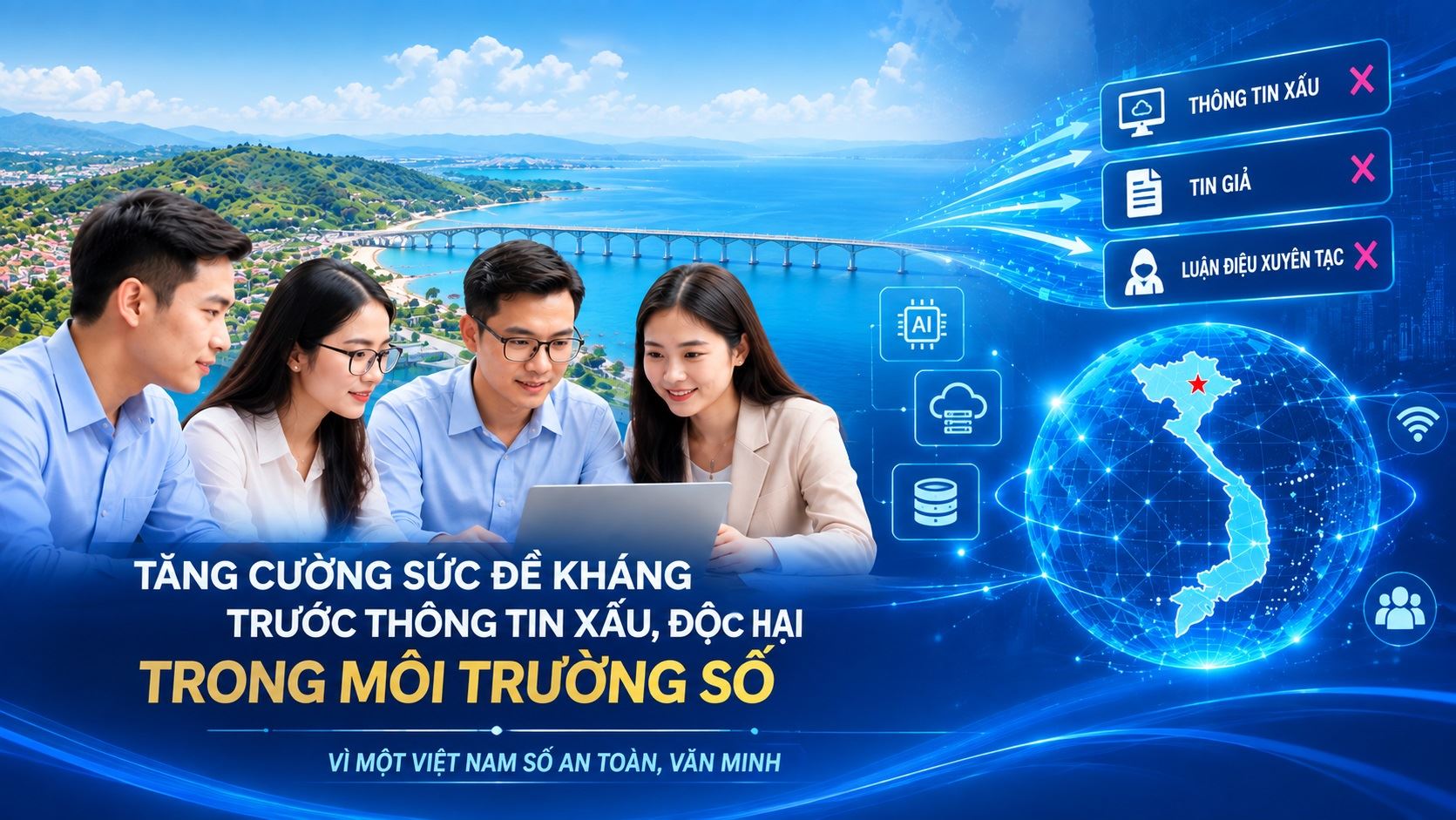 Tăng cường sức đề kháng tư tưởng của đảng viên trong môi trường số nhằm chủ động phản bác thông tin xấu, độc trên không gian mạng – từ thực tiễn tỉnh Quảng Ngãi