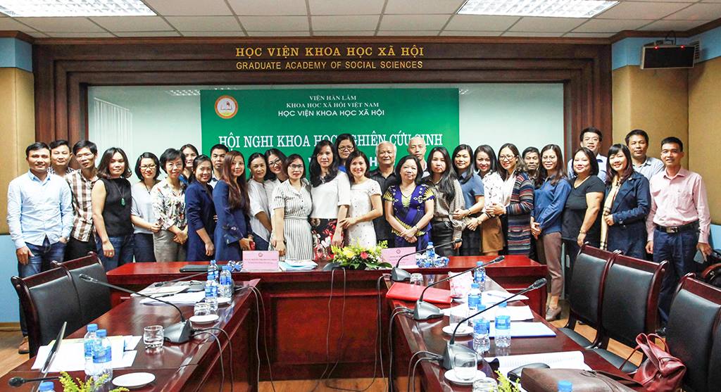 Hội nghị khoa học NCS Khoa Văn hóa học năm 2018.