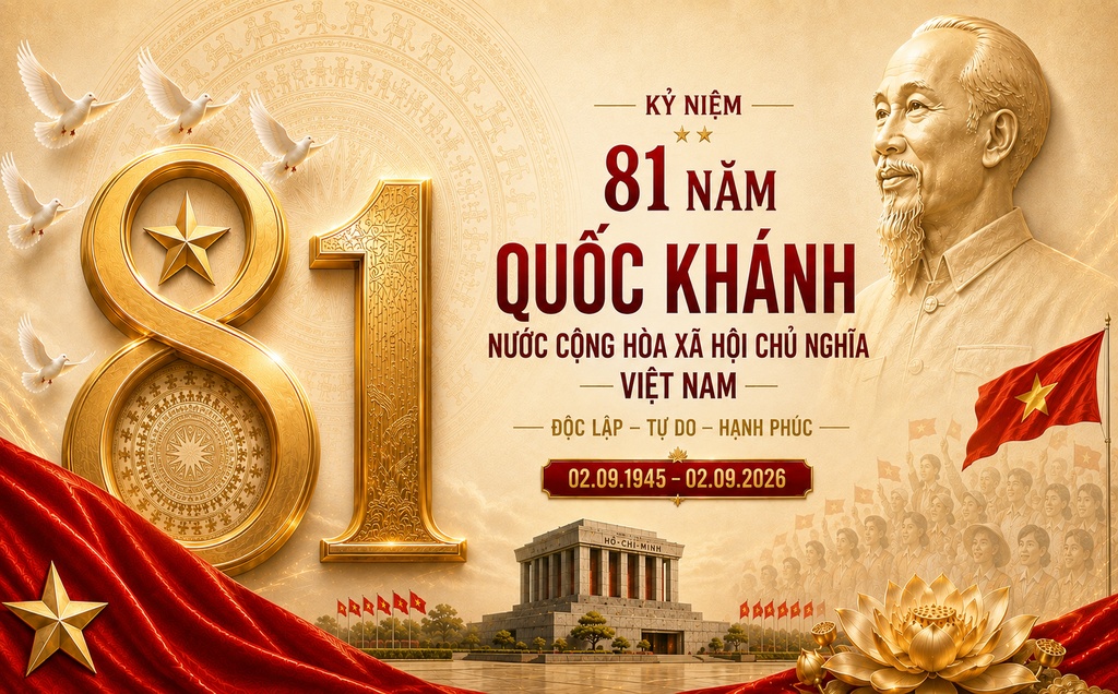 Kỷ niệm 81 năm Quốc khánh nước Cộng hòa xã hội chủ nghĩa Việt Nam !