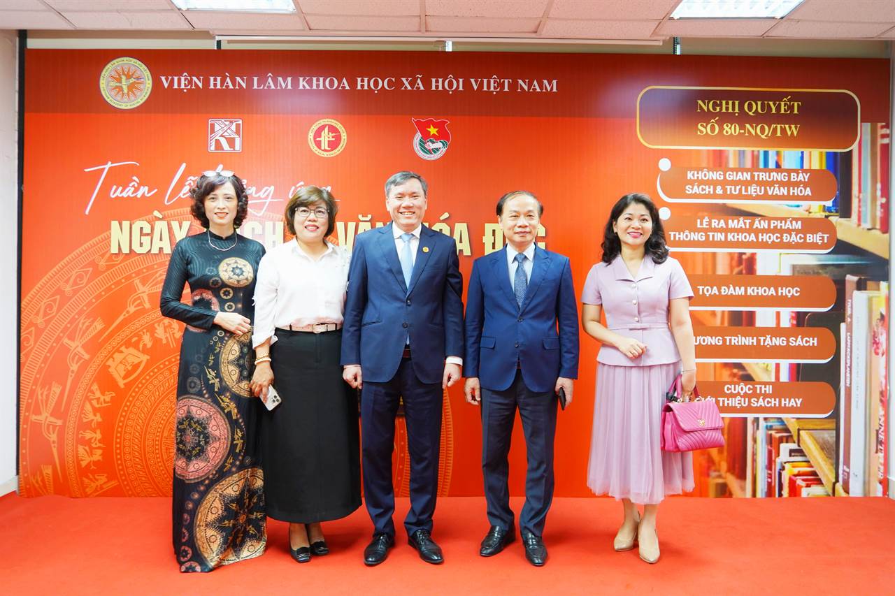 Viện Hàn lâm Khoa học xã hội Việt Nam hưởng ứng Tuần lễ Sách và Văn hóa đọc Việt Nam: Phát huy nguồn lực nội sinh “Tri thức - Thông tin - Chính sách”