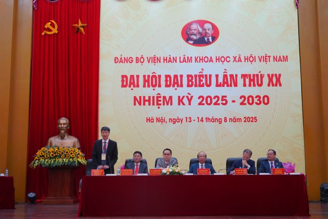 Khai mạc Phiên Trù bị Đại hội Đảng bộ Viện Hàn lâm Khoa học xã hội Việt Nam lần thứ XX, nhiệm kỳ 2025 - 2030