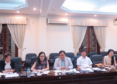 Viện Nhà nước và Pháp luật tiếp đoàn Văn phòng Cơ quan hợp tác quốc tế Hàn Quốc (KOICA) tại Việt Nam