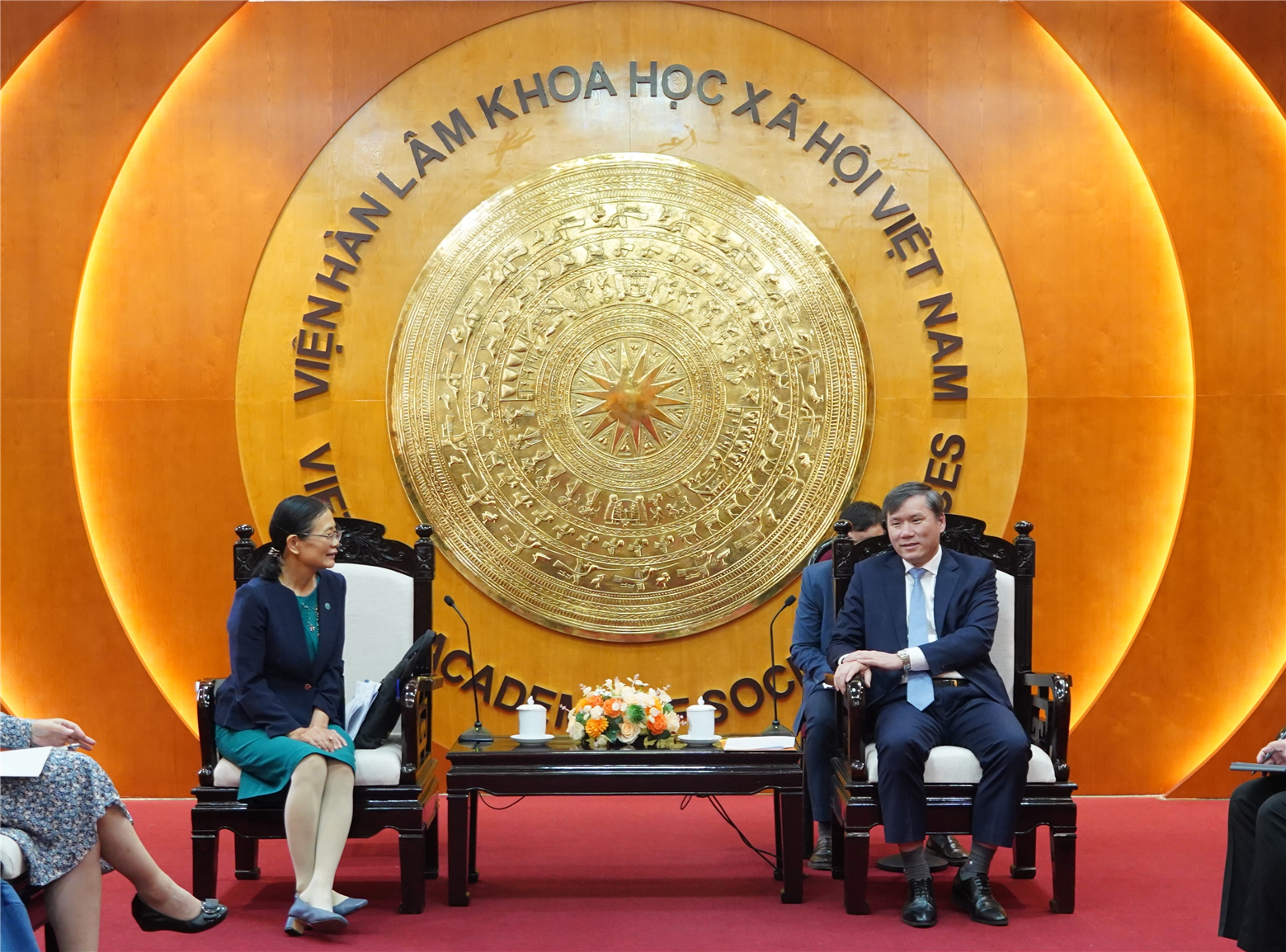 Chủ tịch Viện Hàn lâm Khoa học xã hội Việt Nam tiếp Chủ tịch Viện Khoa học xã hội Quảng Đông, Trung Quốc: Thúc đẩy hợp tác học thuật và tư vấn chính sách trong giai đoạn mới