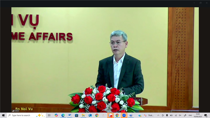 Viện Hàn lâm Khoa học xã hội Việt Nam tham dự Hội nghị trực tuyến phổ biến Luật Lưu trữ năm 2024 và các văn bản quy định chi tiết Luật