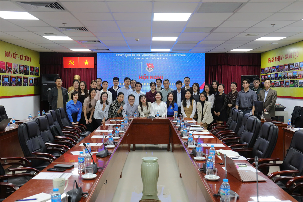 Đoàn Thanh niên Cộng sản Hồ Chí Minh Viện Hàn lâm Khoa học xã hội Việt Nam thông tin chuyên đề Quí I năm 2025 “Bàn về phương pháp khảo sát nhận thức đối với rủi ro đạo đức và thái độ đối với ứng dụng AI”
