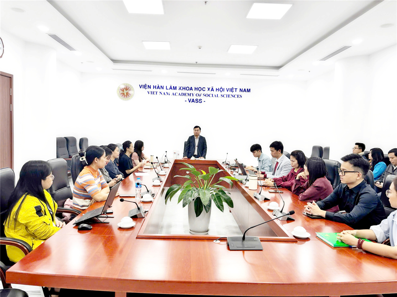 Đoàn kết - Trách nhiệm - Nỗ lực: Ban Tổ chức Đại hội đại biểu Đoàn TNCS Hồ Chí Minh Viện Hàn lâm Khoa học xã hội Việt Nam khẩn trương hoàn thiện những khâu cuối cùng