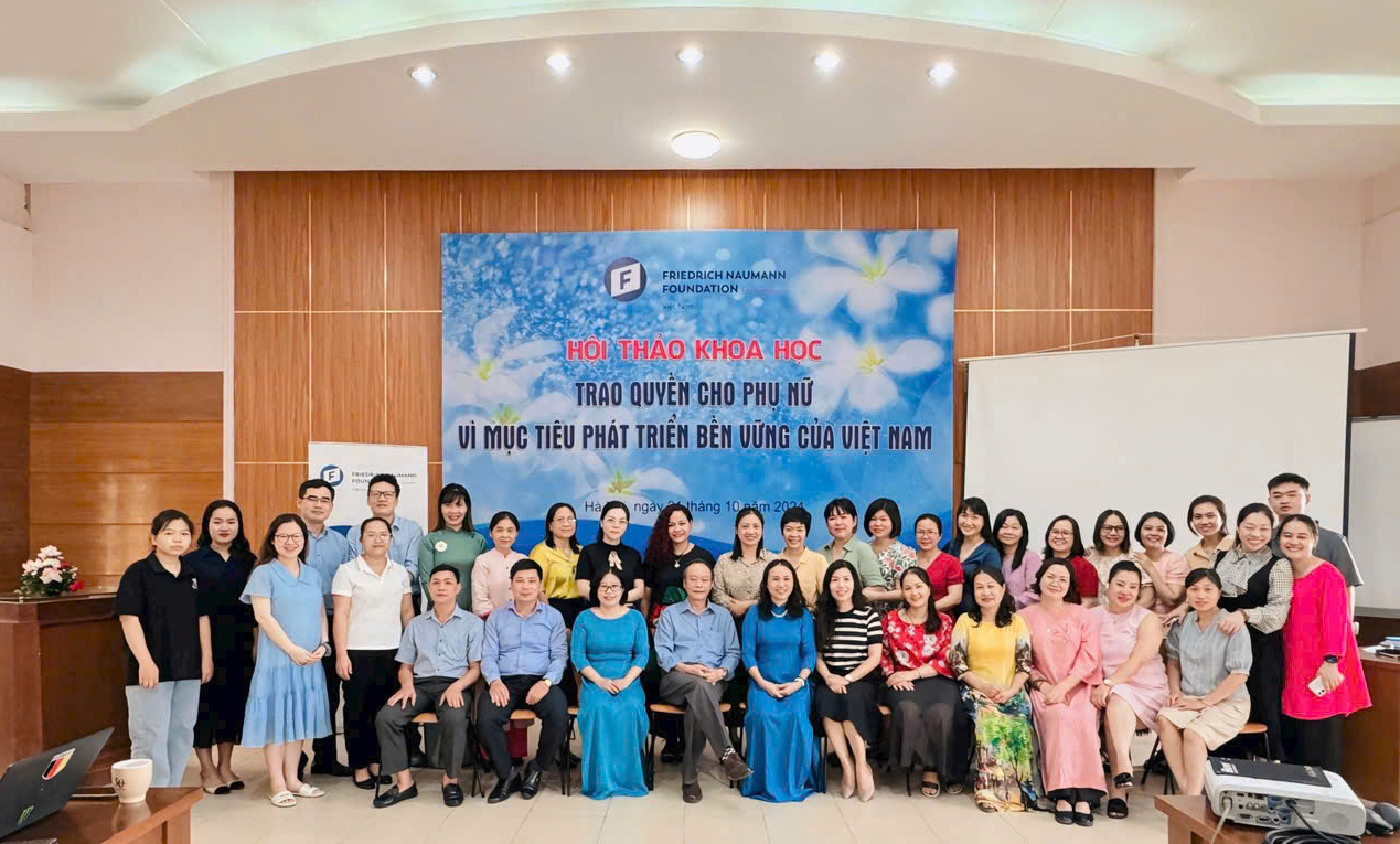 Hội thảo khoa học “Trao quyền cho phụ nữ vì mục tiêu phát triển bền vững của Việt Nam”