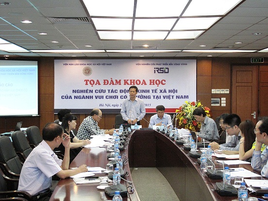 Tọa đàm khoa học: "Nghiên cứu tác động kinh tế xã hội của ngành vui chơi có thưởng tại Việt Nam”