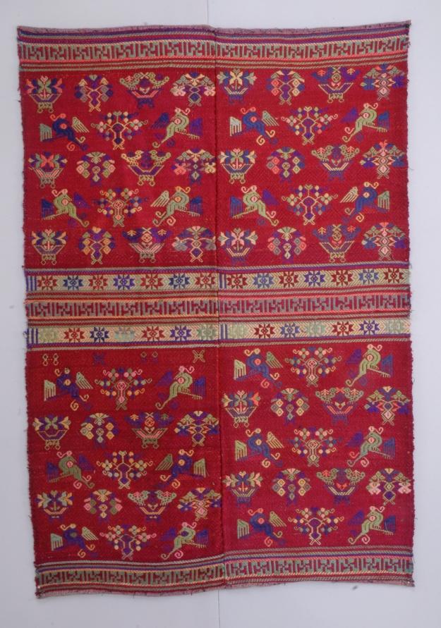Sợi ngang bổ sung không liên tục
Choang. Quảng Tây, Trung Quốc

Thế kỷ 20