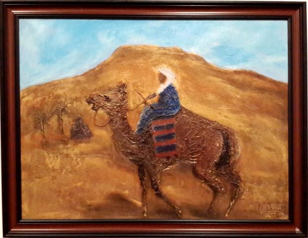 Sơn dầu trên vải
120 x 90cm
2013