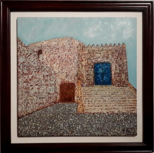 Sơn mài trên giấy bồi
70 x 70cm
2012