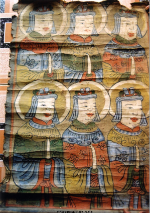 TRANH THỜ CỦA NGƯỜI NGÁI Ở BẮC GIANG (Lục Ngạn, Bắc Giang, 2004)