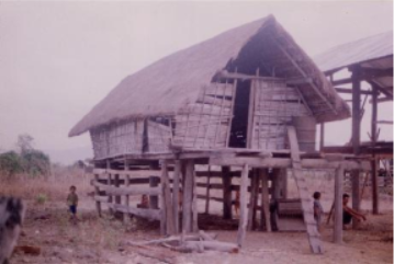 Nhà sàn truyền thống (Ia Tul, Gia Lai, 1996)