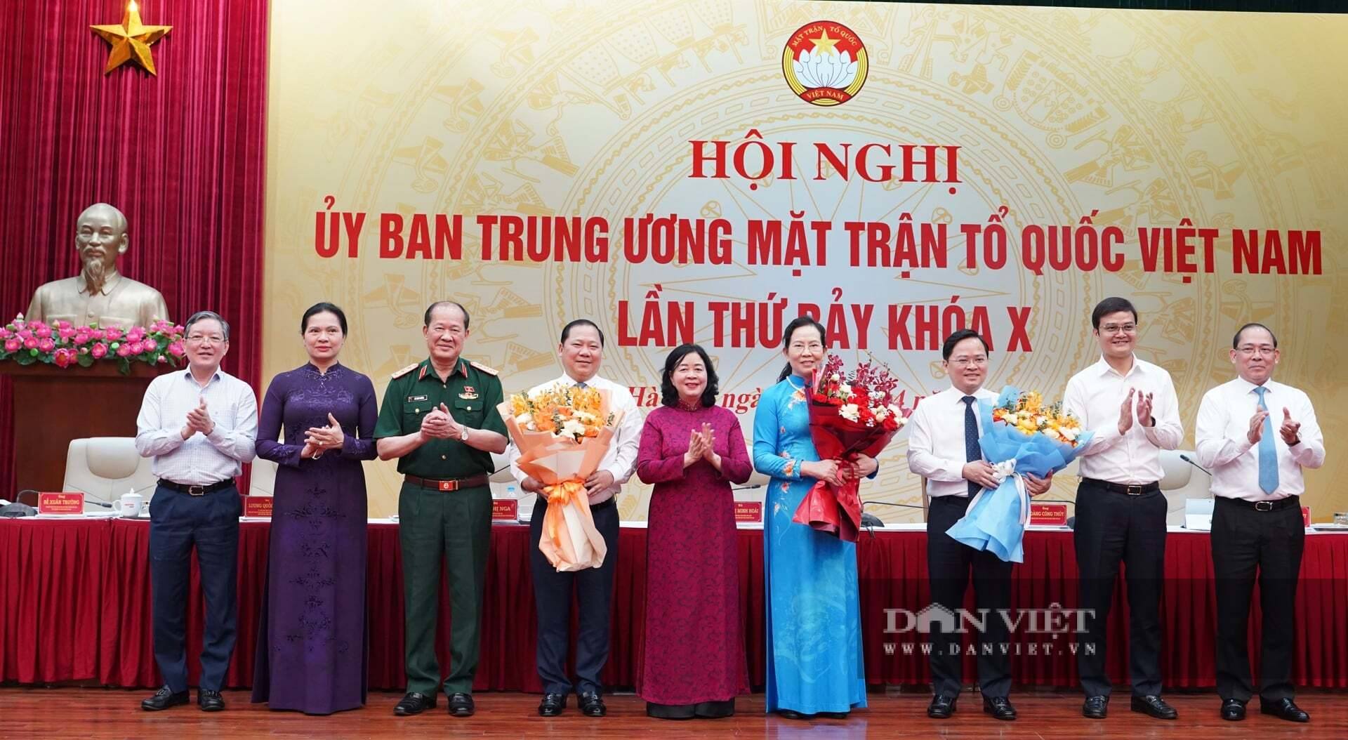 Ủy ban Trung ương MTTQ Việt Nam hiệp thương cử 3 Phó Chủ tịch 