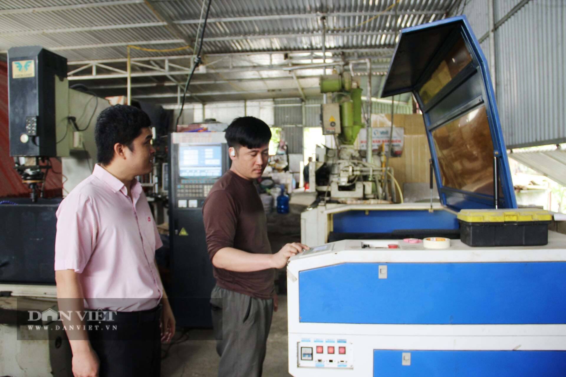 Lạng Sơn: Tín dụng chính sách giúp ông chủ xưởng cơ khí CNC thêm đơn hàng, tạo thêm việc làm tại chỗ 