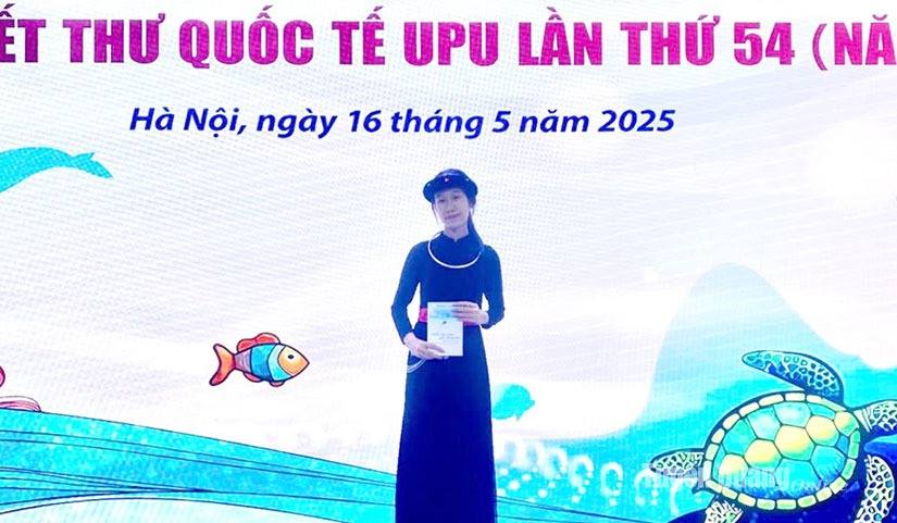Học sinh trường PTDTBT THCS đoạt giải Khơi nguồn ý tưởng Cuộc thi viết thư quốc tế UPU