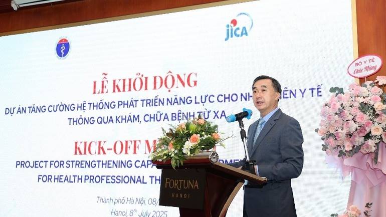 Bộ Y tế và JICA khởi động dự án khám chữa bệnh từ xa
