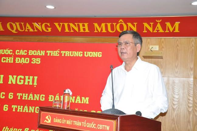 “Mỗi đảng viên, cán bộ, đoàn viên, hội viên trong hệ thống Đảng ủy là một chiến sĩ bảo vệ nền tảng tư tưởng của Đảng”