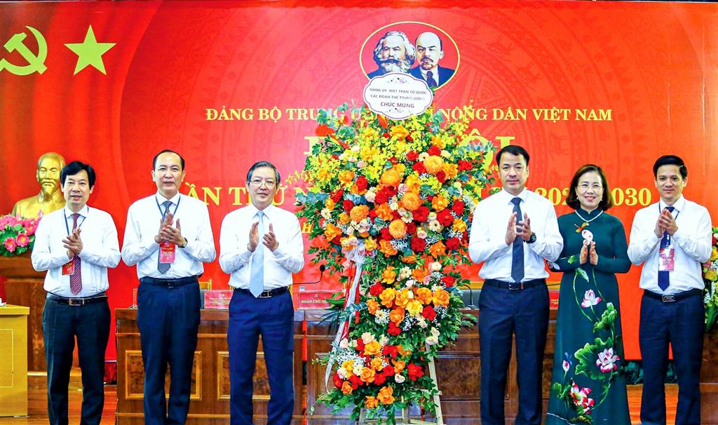 Đại hội đại biểu Đảng bộ Trung ương Hội Nông dân Việt Nam lần thứ I, nhiệm kỳ 2025-2030: Đề ra 8 nhóm chỉ tiêu cụ thể và 5 nhóm nhiệm vụ, giải pháp
