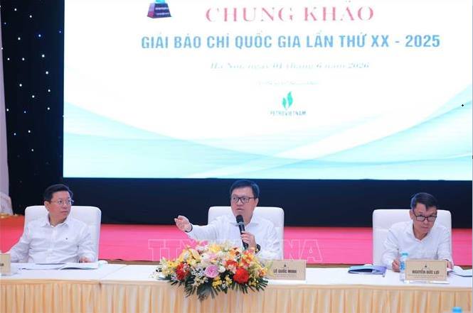 177 tác phẩm tác phẩm vào vòng chung khảo Giải Báo chí Quốc gia 2026