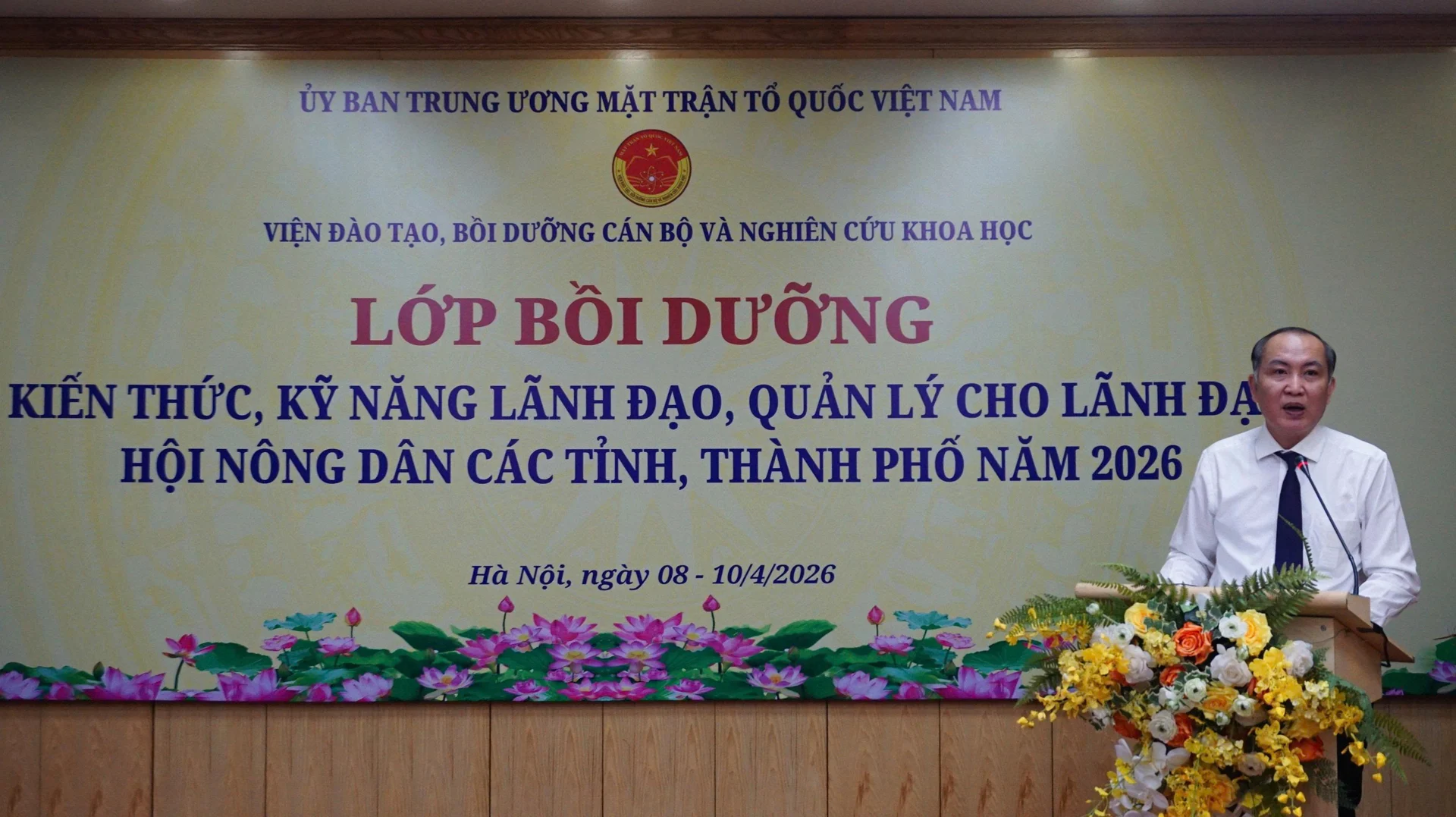 Phó Chủ tịch Thường trực Hội NDVN Phan Như Nguyện: Xây dựng đội ngũ cán bộ Hội chuyên nghiệp đáp ứng yêu cầu mới 