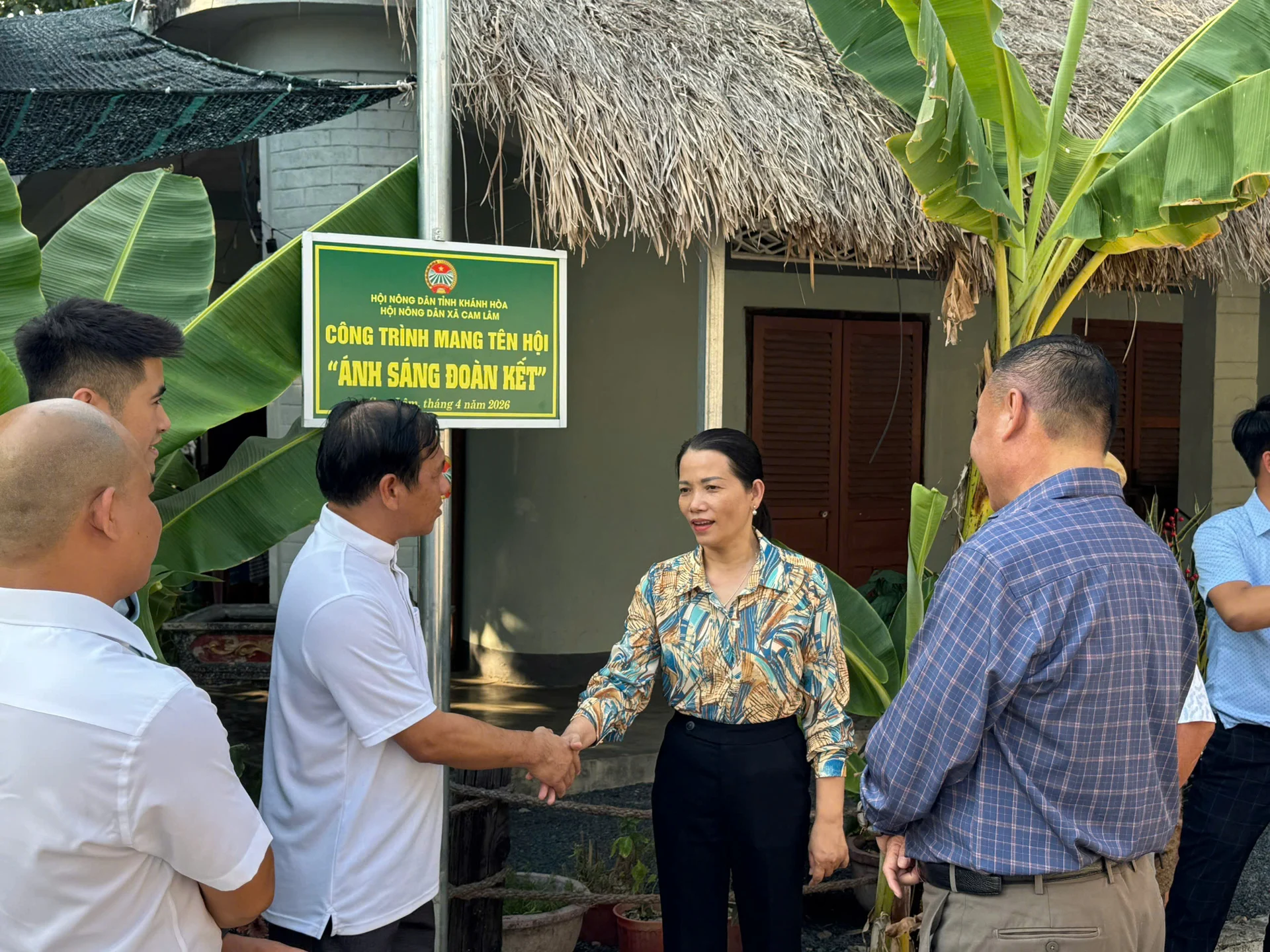 Công trình ánh sáng đường nông thôn mới của Hội Nông dân Khánh Hòa hướng tới Đại hội đại biểu toàn quốc Hội NDVN 