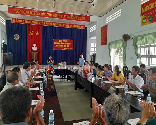 Hội Nông dân xã Hòa Trí (Khánh Hòa) tổ chức Hội nghị Ban Chấp hành lần thứ I