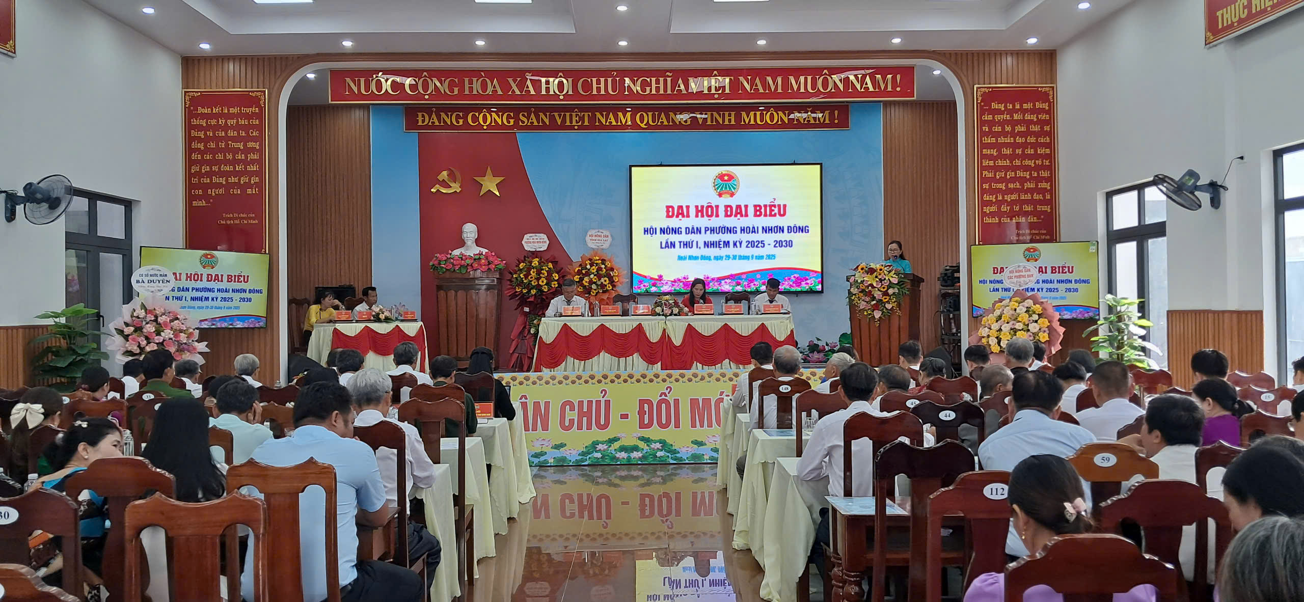 Hoài Nhơn Đông: Tổ chức thành công Đại hội đại biểu Hội Nông dân phường lần thứ I