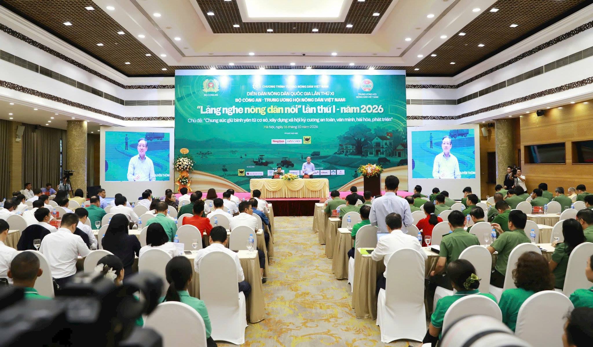 Chung sức giữ gìn bình yên từ cơ sở, xây dựng xã hội kỷ cương, an toàn, văn minh, hài hòa, phát triển