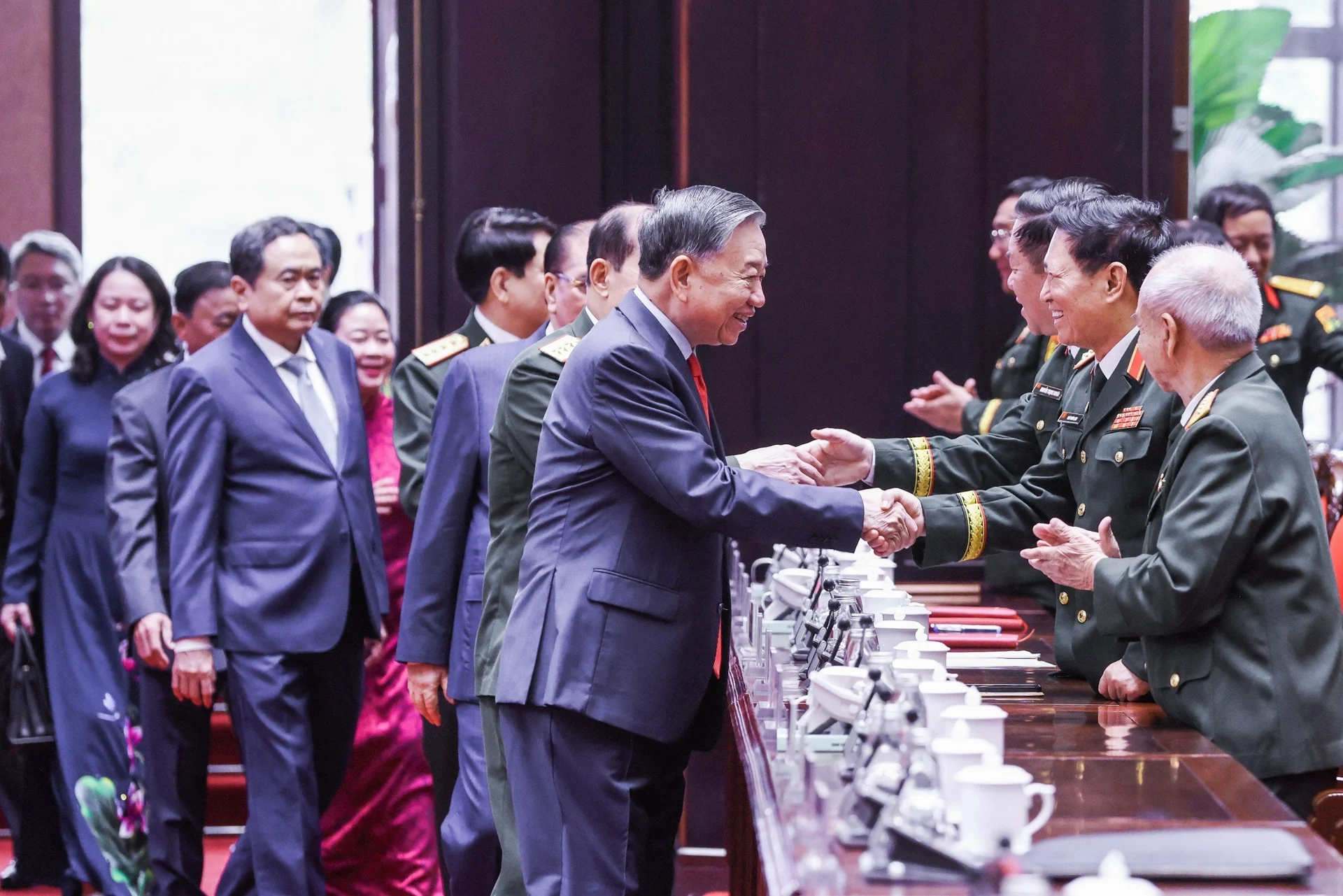 Tổng Bí thư, Chủ tịch nước Tô Lâm dự Đại hội đại biểu toàn quốc Hội Cựu chiến binh Việt Nam lần thứ VIII 