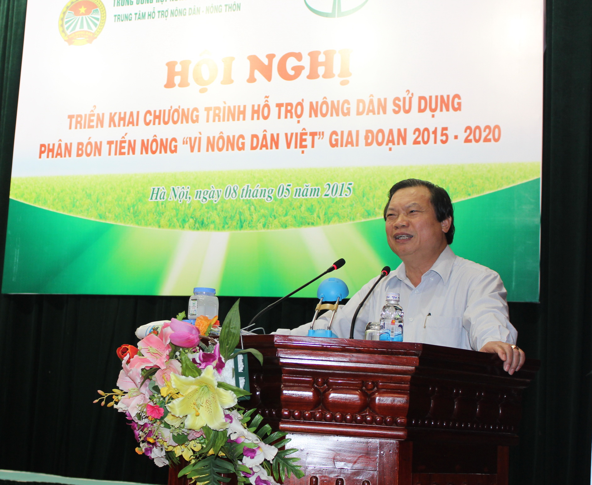 Trung ương Hội NDVN – Công ty CP Tiến Nông: Phối hợp ra mắt sản phẩm phân bón gắn logo của Hội