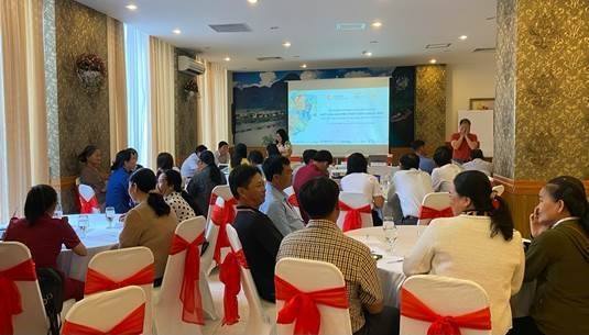 Kien Giang Farmers' Union organized training on communication skills for Farmers' Union officials and core farmers