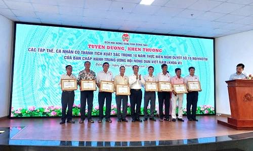 Hội ND tỉnh Đồng Nai: Tổ chức 1.029 cuộc kiểm tra, giám sát